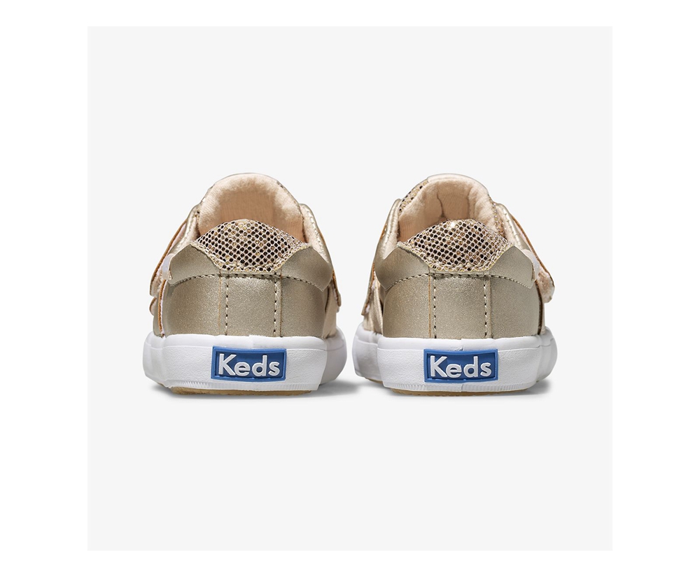 Keds Slip Ons Kinder Rosa Gold - Courtney - KGX-467289